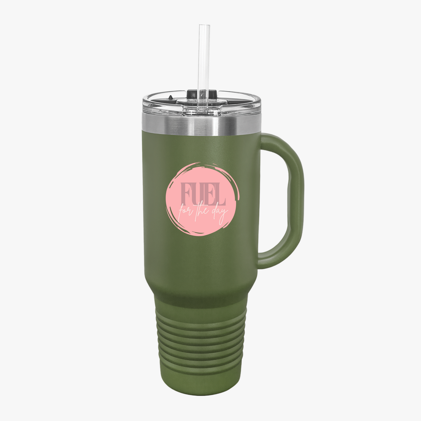 Insulated Tumbler Travel Mug, 40oz (1.183L) Stainless steel, straw and lid included